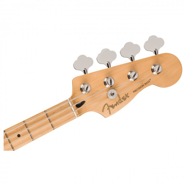 Fender Limited Edition Player Precision Bass, British Racing Green - Headstock Front