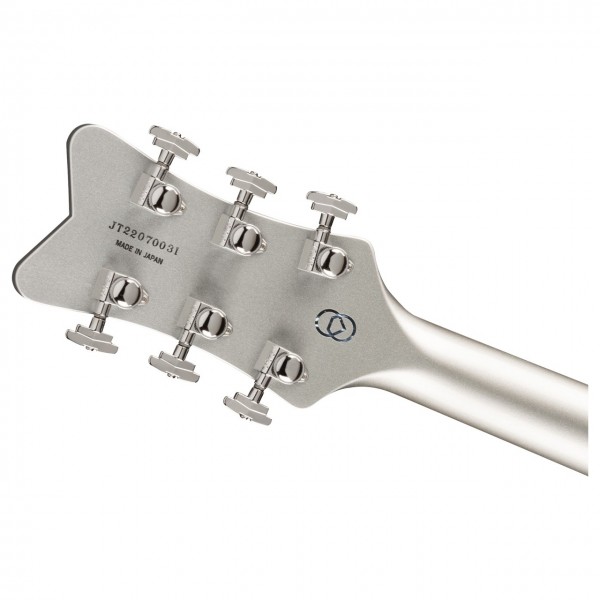 Gretsch G6134T-140 LTD 140th Double Platinum Penguin, 2-Tone Platinum - Headstock Back