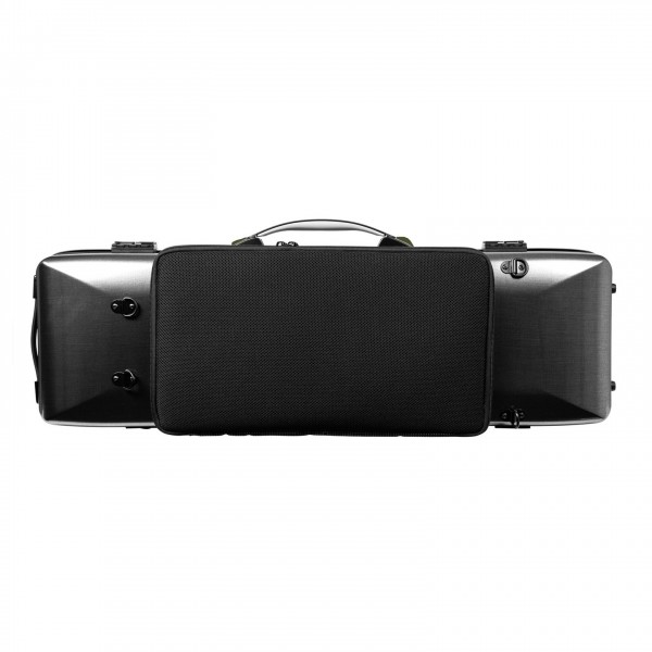 BAM 2018XL Hightech Oblong Violin Case, Tweed Back
