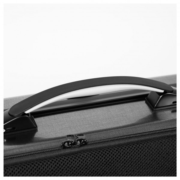 BAM 2018XL Hightech Oblong Violin Case, Tweed Handle