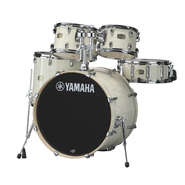 Yamaha Stage Custom Birch 20'' 5pc Shell Pack, Classic White