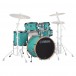 Yamaha Stage Custom Birch 20'' 5pc Shell pakiet, Matte Surf Green