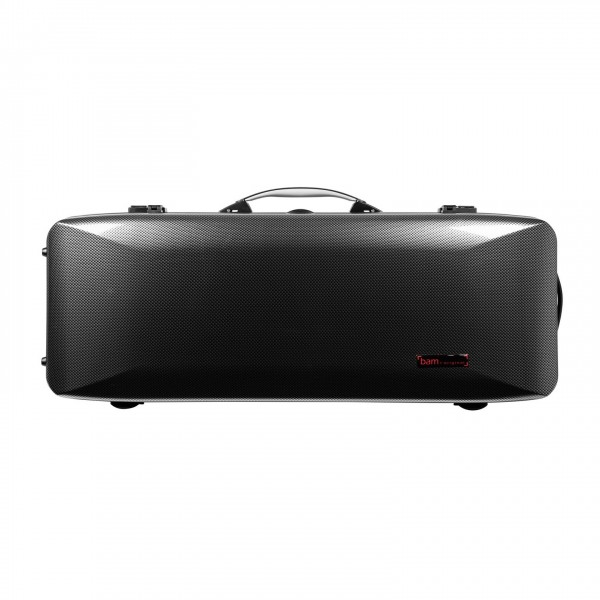 BAM 5301XL Hightech Oblong Viola Case, Silver Carbon