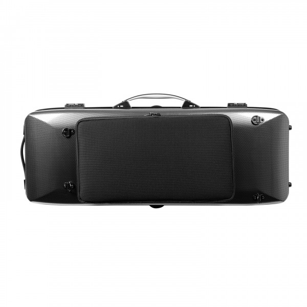 BAM 5301XL Hightech Oblong Viola Case, Silver Carbon Back