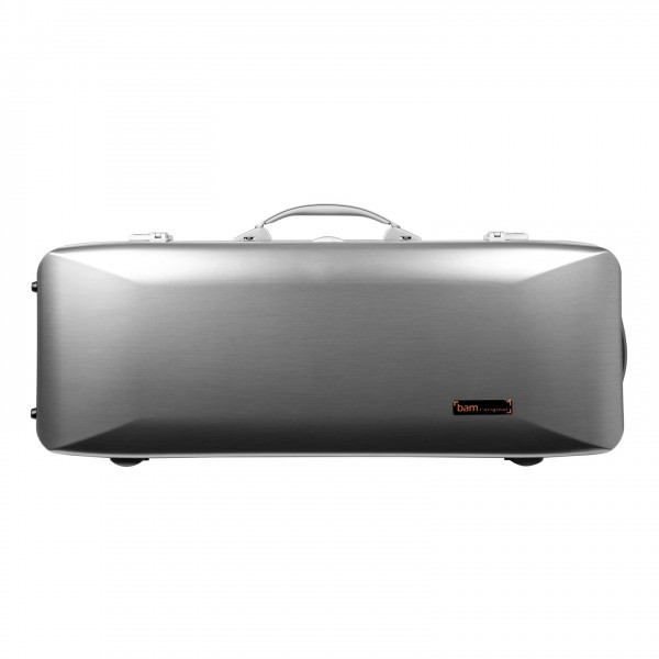 BAM 5301XL La Defense Hightech Oblong Viola Case, Brushed Aluminium