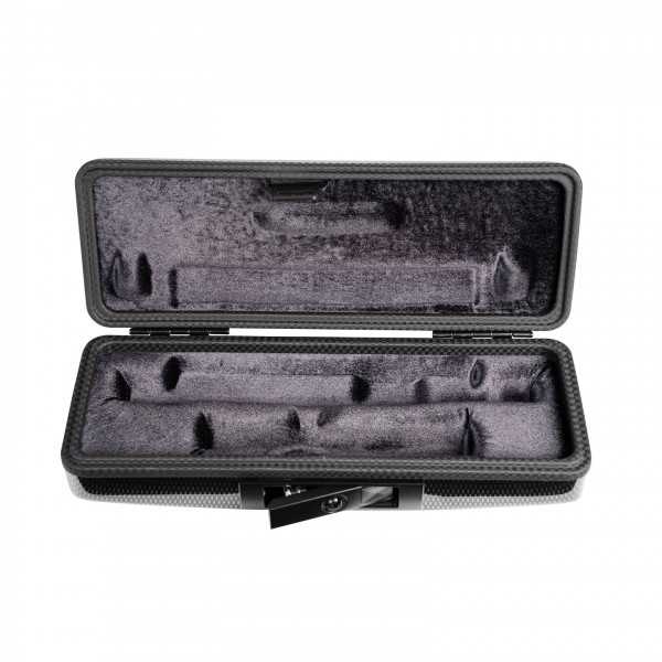 BAM 4029XL Hightech Piccolo Case, Black Carbon Open