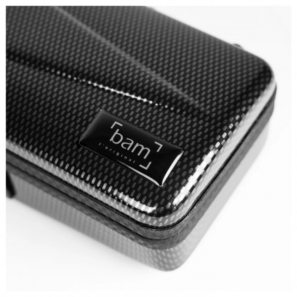 BAM 4029XL Hightech Piccolo Case, Black Carbon Logo