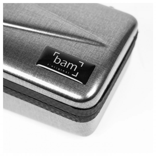 BAM 4029XL Hightech Piccolo Case, Tweed Logo