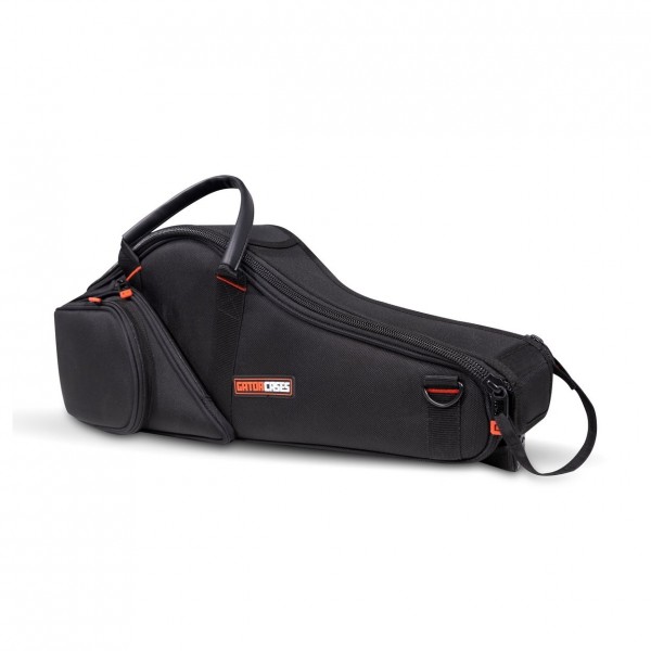 Gator GBPB-ALTOSAX Allegro Series Pro Bag for Eb Alto Saxophone - Side, Angled