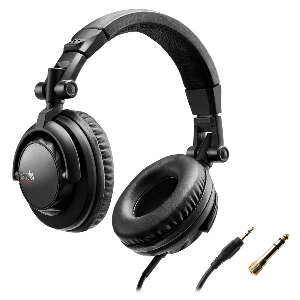 Hercules HDP DJ 45 Headphones - Angled