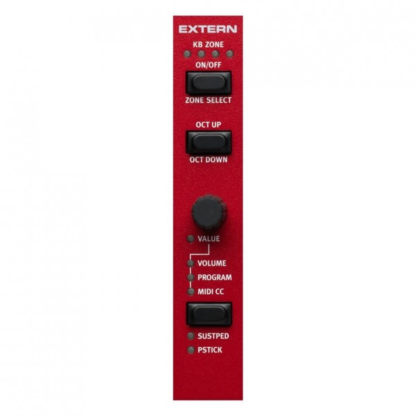 Nord Stage 3 Compact Digital Piano - Extern Section
