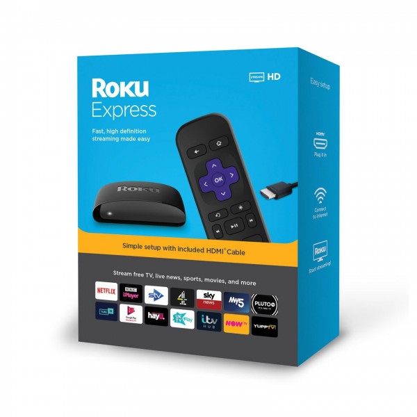 Roku Express Streaming Player Packaging