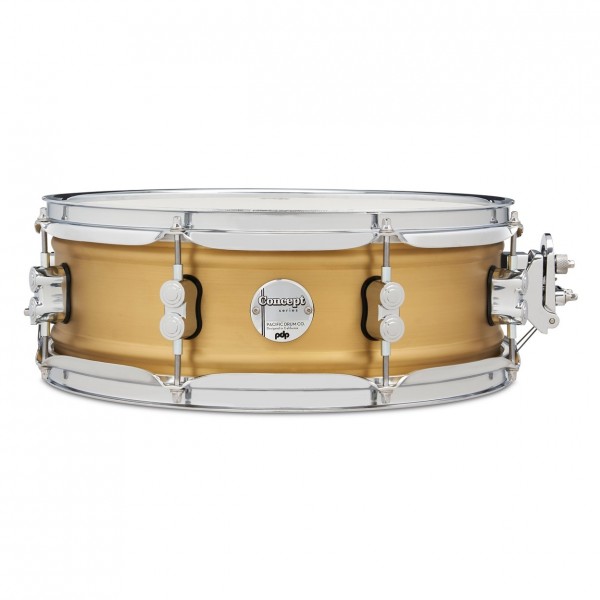 PDP by DW Concept 14 x 5'' Brass Snare, Natural Satin Brushed