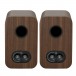 Q Acoustics Q 5020 Bookshelf Speakers, Santos Rosewood (Pair) Back View 2