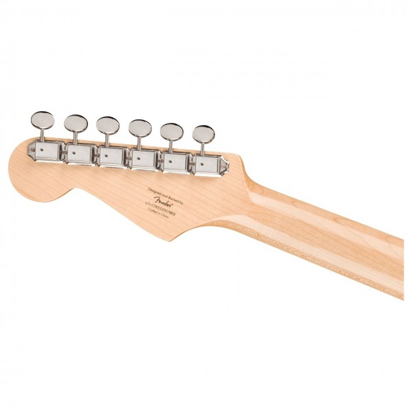 Squier Paranormal Custom Nashville Stratocaster, Aztec Gold - Headstock Back