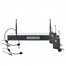 SubZero SZW-200L Sistemi di Microfoni Lavalier e Auricolari Wireless Digitali Doppi