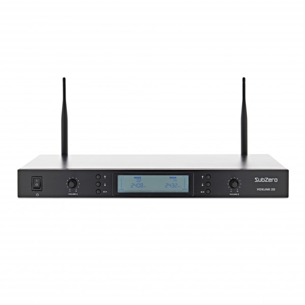 SubZero SZW-200L Dual Digital Wireless Headset and Lav Mic System