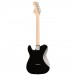 Squier Paranormal Esquire Deluxe, Maple Fingerboard, Metallic Black - Back