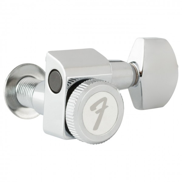 Fender Locking Tuners (Short), Chrome - Side