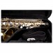 Gator GL-ALTOSAX-R23 Adagio Series EPS Polyfoam Case for Eb Alto Sax - Open, Saxophone Strap
