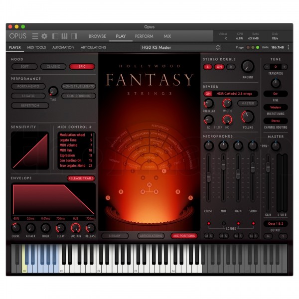 Eastwest Hollywood Fantasy Strings - Main