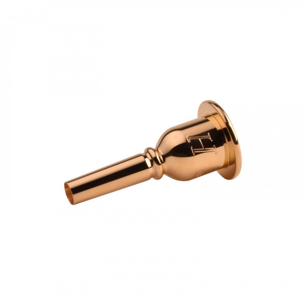 Denis Wick Heritage Trombone Mouthpiece, Gold Plate, 10CS Angle