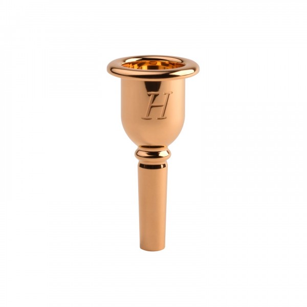 Denis Wick Heritage Trombone Mouthpiece, Gold Plate, 5BS