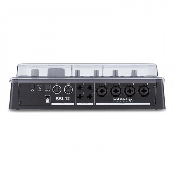 SSL 12 Audio Interface Cover - Rear