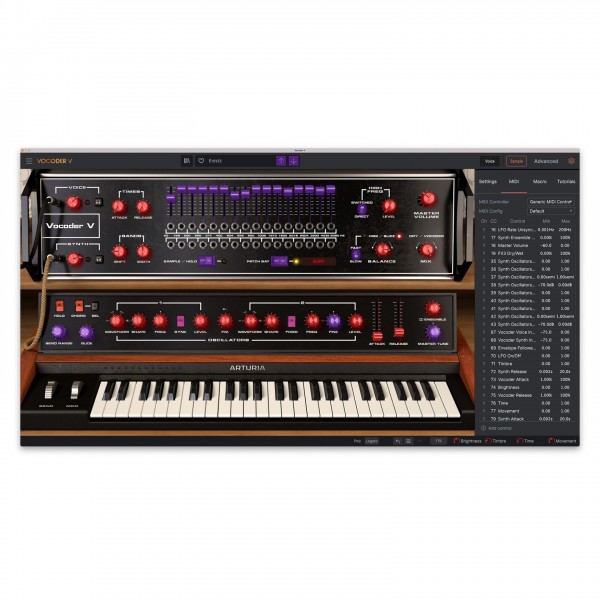 Arturia Vocoder V