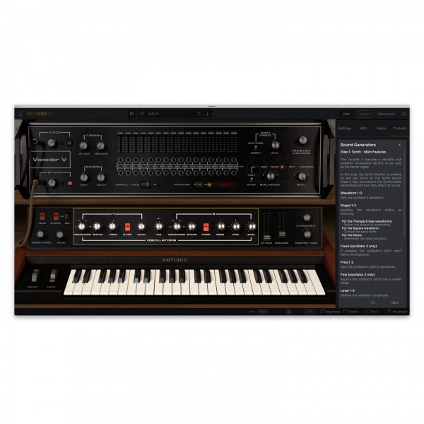 Arturia Vocoder V