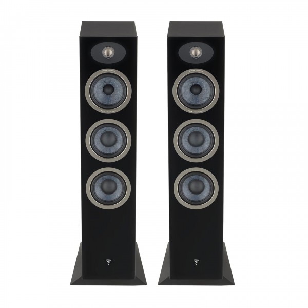 Focal Theva N2 Compact Floorstanding Speakers Pair Black At AV Com