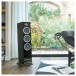 Focal Theva N2 Compact Floorstanding Speakers (Pair), Black Lifestyle View