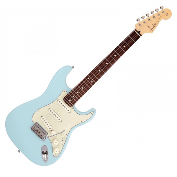 Fender Made in Japan Junior Stratocaster, Satin Daphne Blue