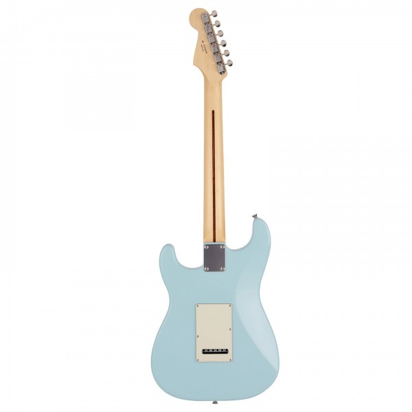 Fender Made in Japan Junior Stratocaster, Satin Daphne Blue back