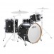 Ludwig Continental 24'' 4pc Shell Pack, Negro Lacquer