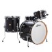 Ludwig Continental 22'' 4pc Shell Pack, Black Lacquer