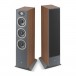 Focal Theva N2 Compact Floorstanding Speakers (Pair), Dark Wood Front View