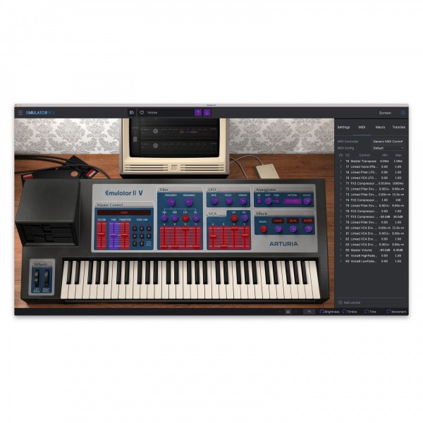 Arturia Emulator II V