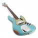 Fender Custom Shop 64 Jazz Bass Heavy Relic RW, Daphne Blue