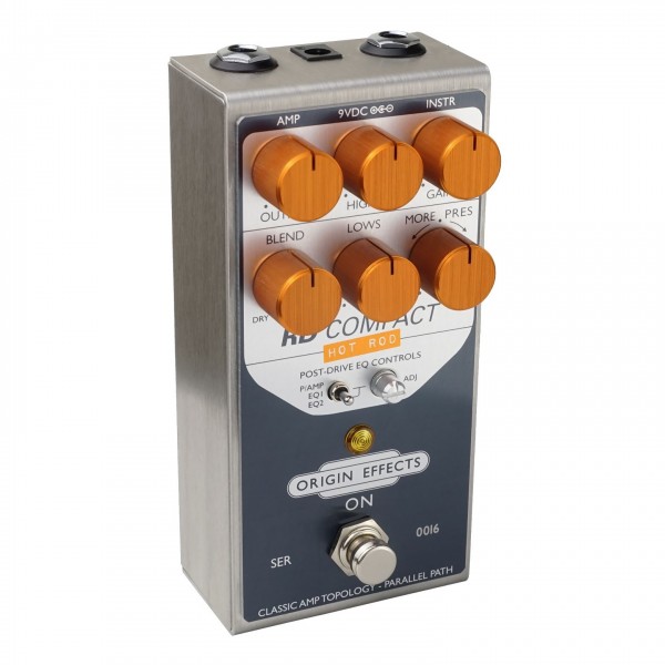 Origin Effects RD Compact Hot Rod Overdrive- Knobs