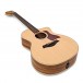 Taylor 214ce-K DLX Grand Auditorium Electro Acoustic, Koa angle