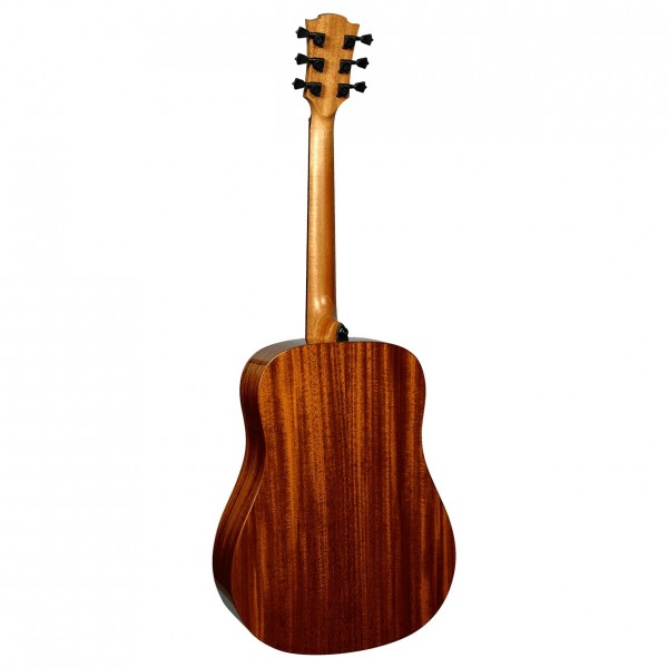 Lâg Tramontane 88 T88D Dreadnought Acoustic, Natural Gloss - Back
