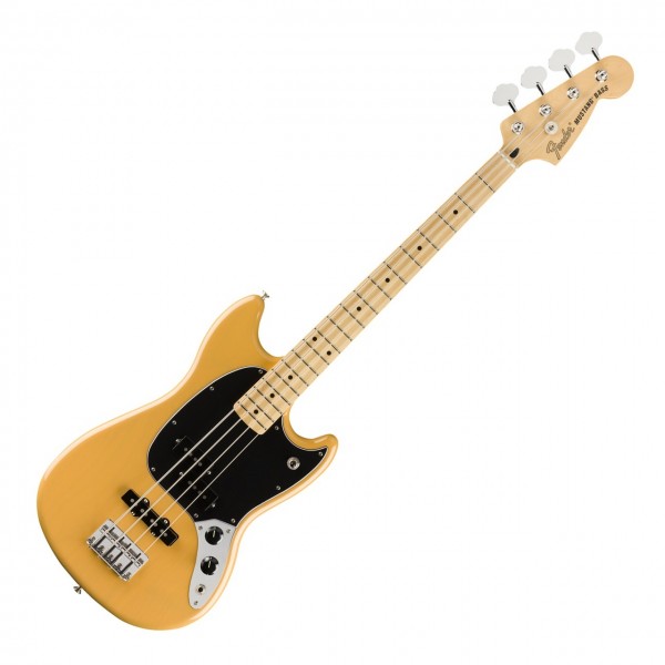 Fender Player Mustang Bass PJ, Butterscotch Blonde