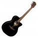 Lâg Tramontane 118 Slim Auditorium Electro Acoustic, Black Gloss