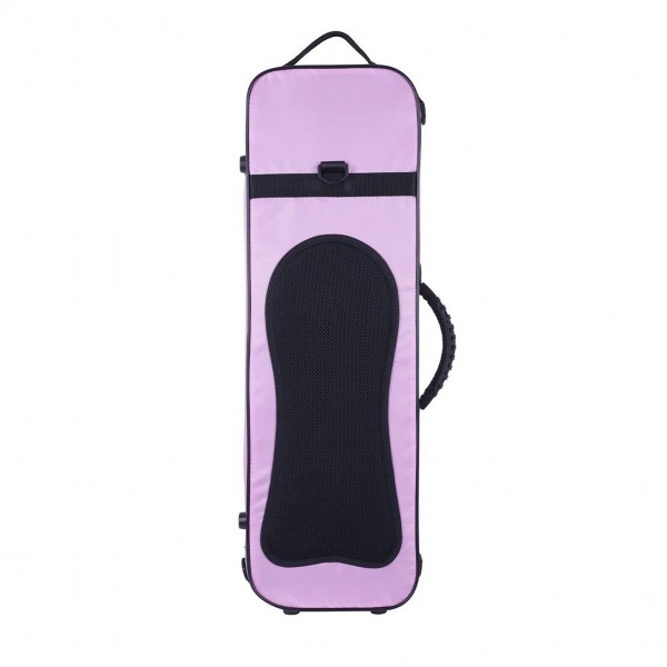 BAM YO2003S Youngster Oblong Violin Case, 3/4 -1/2 Size, Light Pink Back