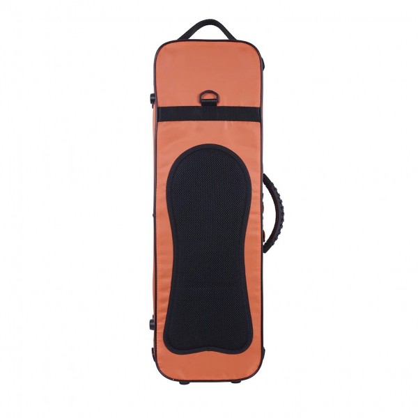 BAM YO2013S Youngster Oblong Violin Case, 1/4 -1/8 Size, Orange Back
