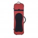 BAM YO2013S Youngster Oblong Violin Case, 1/4 -1/8 Size, Red Back