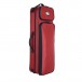 BAM YO2013S Youngster Oblong Violin Case, 1/4 -1/8 Size, Red Angle