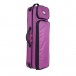 BAM YO2013S Youngster Oblong Violin Case, 1/4 -1/8 Size, Dark Pink Angle