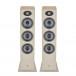 Focal Theva N3 Floorstanding Speakers (Pair), Light Wood Front View